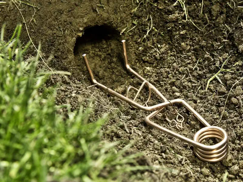 Pièges mécaniques à taupes utilisés par notre taupier à Magné